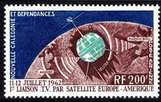 New Caledonia 1962 TV Satellite unmounted mint.
