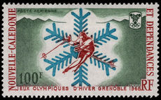 New Caledonia 1967 Winter Olympics unmounted mint.