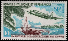 New Caledonia 1969 Paris-Noumea air service unmounted mint.