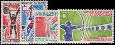 New Caledonia 1971 South Pacific Games fine lightly mounted mint.