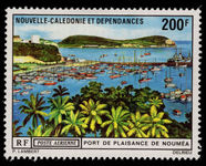 New Caledonia 1971 Port de Plaisance fine lightly mounted mint.