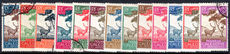 New Caledonia 1928 Postage Due set mixed lightly mounted mint and fine used.