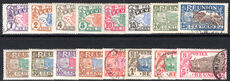 Reunion 1907-17 set mixed lightly mounted mint or fine used.