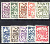 Reunion 1933 Postage Due set lightly mounted mint.