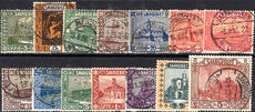 Saar 1922 set mixed mint and used.
