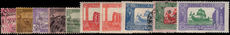 Tunisia 1923-26 set mixed mint and used (no 10c).