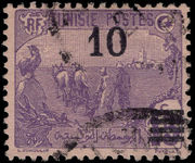 Tunisia 1911 provisional fine used.