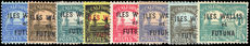 Wallis and Futuna 1920 Postage Due set lightly mounted mint.