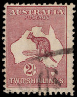 Australia 1929-30 2s maroon watermark multiple A fine used.