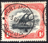 British New Guinea 1901-05 1d black and carmine vertical wmk fine used.