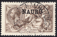 Nauru 1916-23 2s6d pale brown Bradbury fine used.