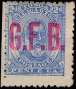Tonga 1893 2d official unused without gum.
