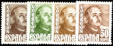 Spain 1948-54 Franco set lightly mounted mint.