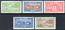 Iceland 1925 set fine lightly mounted mint.