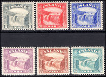 Iceland 1931-32 Gullfoss Falls fine lightly mounted mint.