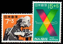 Japan 1966 Cancer Congress unmounted mint.