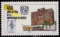 Mexico 2001 University of Mexico unmounted mint.