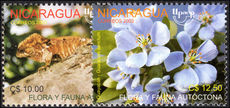 Nicaragua 2003 Flora and Fauna unmounted mint.
