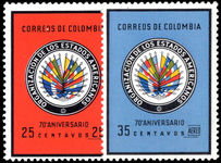 Colombia 1962 OEA unmounted mint.