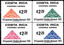 Costa Rica 1975 Philatelic Exhibition unmounted mint.
