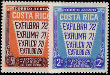 Costa Rica 1972 Exfilbra unmounted mint.