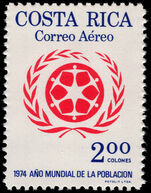 Costa Rica 1974 World Population Year unmounted mint.