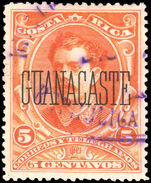 Guanacaste 1889 5c deep orange fine used.
