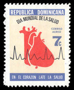 Dominican Republic 1972 World Health Day unmounted mint.