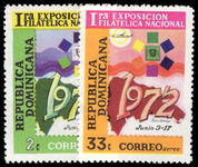 Dominican Republic 1972 First National Stamp Exhibition unmounted mint.