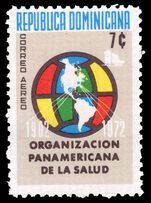 Dominican Republic 1973 70th Anniversary of Pan-American Health Organisation unmounted mint.
