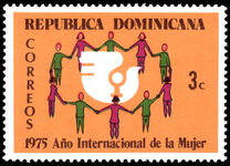 Dominican Republic 1975 International Women's Year unmounted mint.