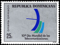 Dominican Republic 1978 Tenth World Telecommunications Day unmounted mint.