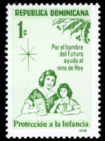 Dominican Republic 1978 Obligatory Tax. Child Welfare unmounted mint.