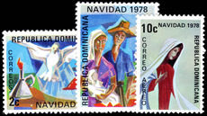 Dominican Republic 1978 Christmas unmounted mint.