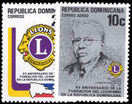 Dominican Republic 1979 15th Anniversary of Dominican Republic Lions Club unmounted mint.
