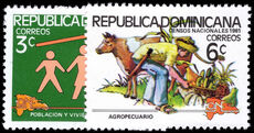 Dominican Republic 1981 National Census unmounted mint.