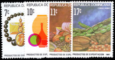 Dominican Republic 1981 Exports unmounted mint.