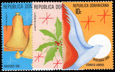 Dominican Republic 1981 Christmas unmounted mint.