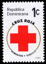 Dominican Republic 1983 Obligatory Tax. Red Cross unmounted mint.