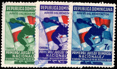 Dominican Republic 1937 First National Olympic Games fine used.