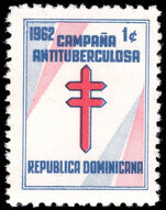 Dominican Republic 1962 Tuberculosis Relief Fund unmounted mint.