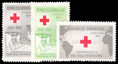 Dominican Republic 1963 Centenary of Red Cross unmounted mint.