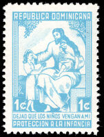 Dominican Republic 1963 Obligatory Tax. Child Welfare unmounted mint.