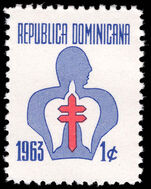 Dominican Republic 1963 Tuberculosis Relief Fund unmounted mint.