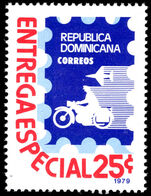 Dominican Republic 1979 Express Delivery unmounted mint.