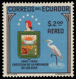 Ecuador 1961 Los Rios unmounted mint.