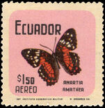 Ecuador 1970 1s50 Anartia Amathea unmounted mint.