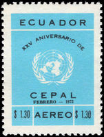 Ecuador 1973 CEPAL unmounted mint.