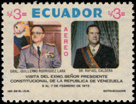 Ecuador 1973 Pres. Caldera unmounted mint.