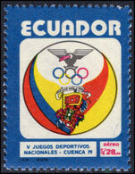 Ecuador 1979 Fifth National Games unmounted mint.